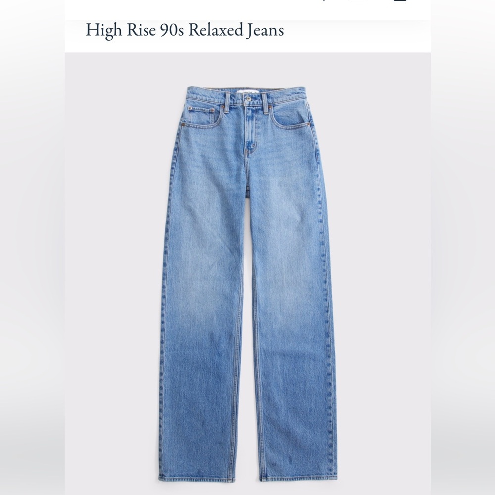 Abercrombie & Fitch Relaxed 90s Jeans Extra Tall XL